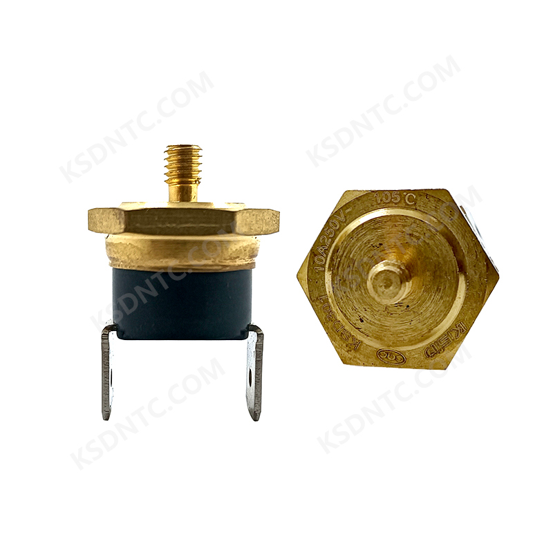 KSD301 M8 threaded copper head electric wood
