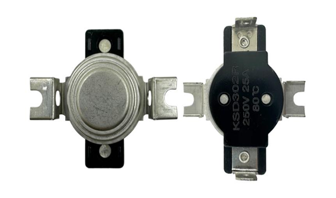KSD302-25A U盖型弯脚