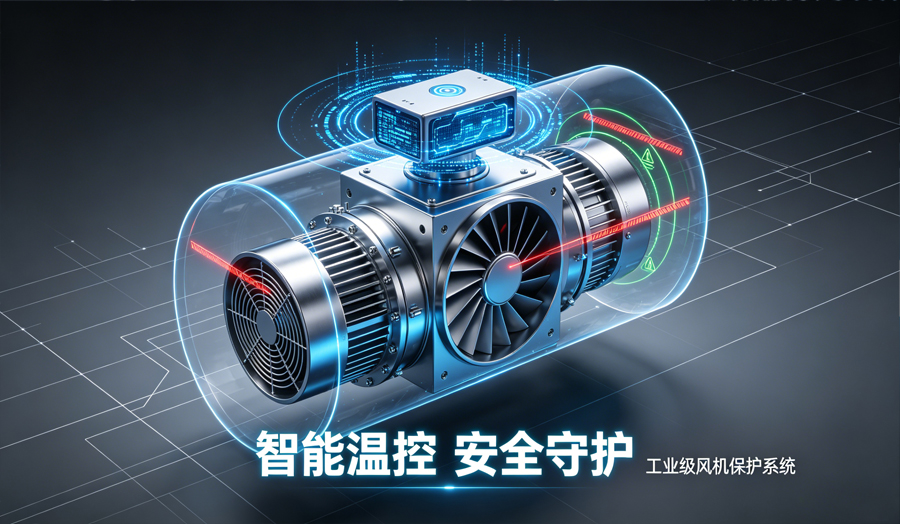 风机设备温控传感与安全保护解决方案